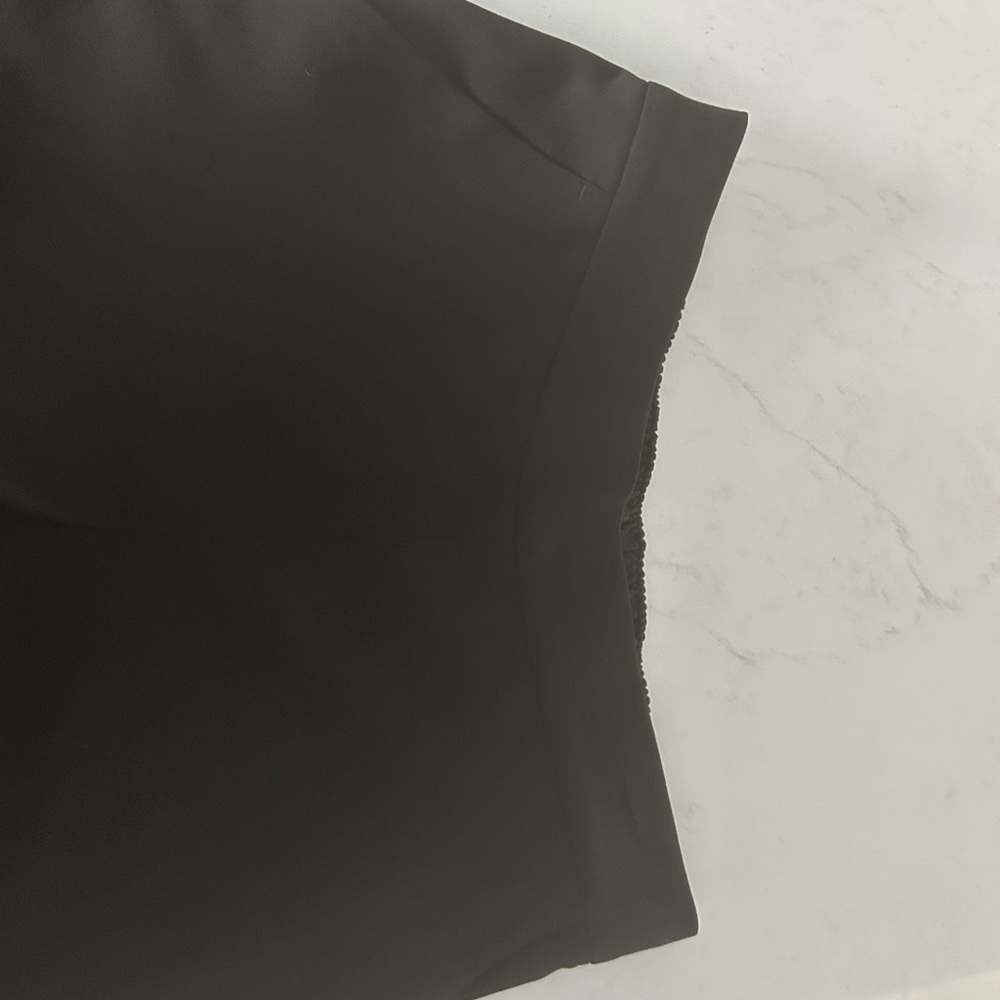 Loft Black Elastic Waist Pants - Picture 2 of 3